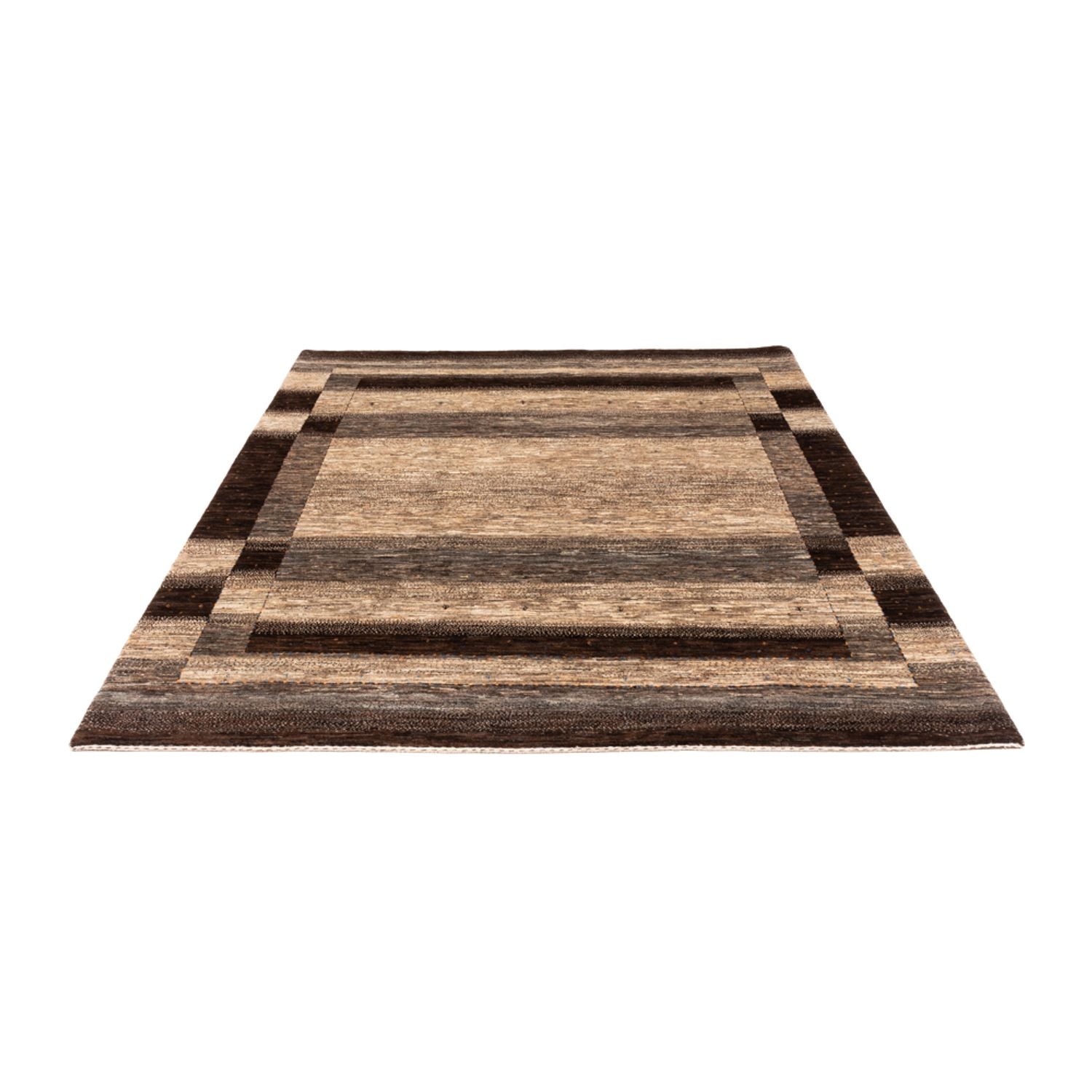 Gabbeh Teppich - Loribaft Perser - 234 x 182 cm - grau
