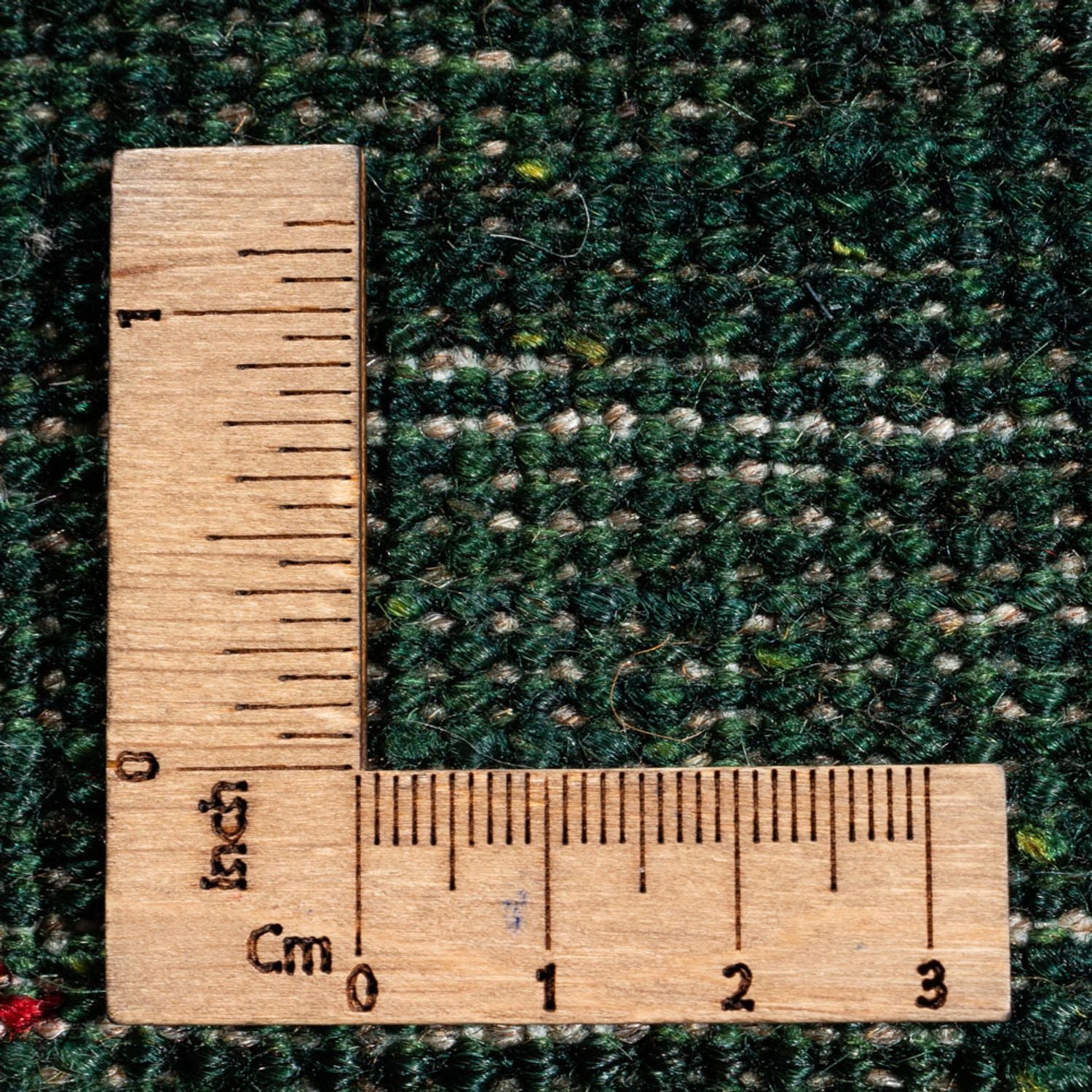 Tapis Gabbeh - Loribaft Persan - 246 x 176 cm - vert