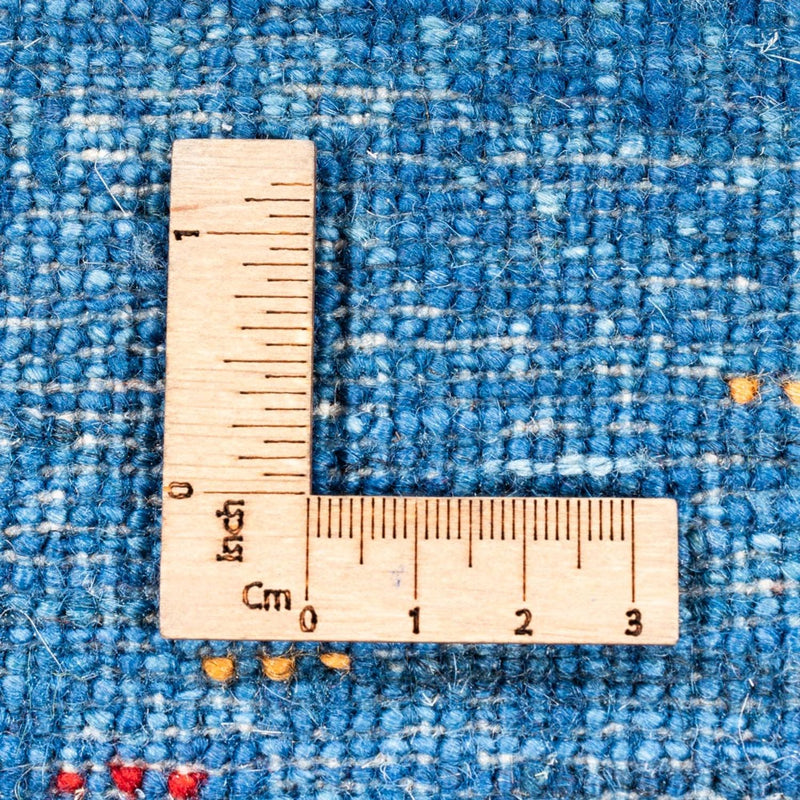 Tapis Gabbeh - Loribaft Persan - 135 x 84 cm - bleu