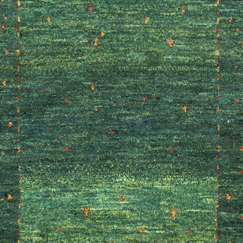 Tapis Gabbeh - Loribaft Persan - 119 x 86 cm - vert