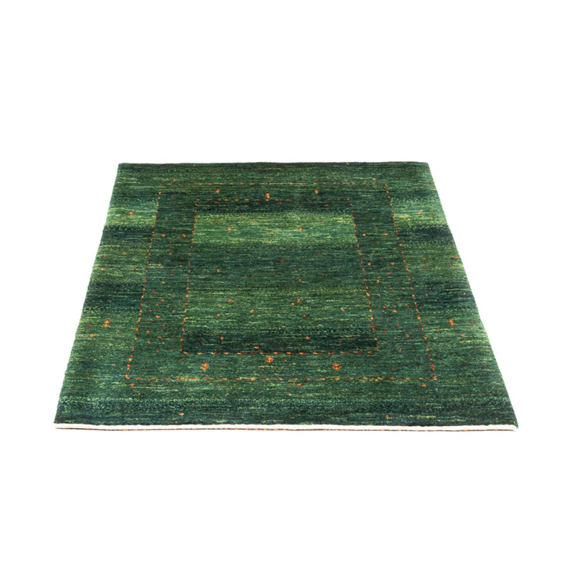 Tapis Gabbeh - Loribaft Persan - 119 x 86 cm - vert