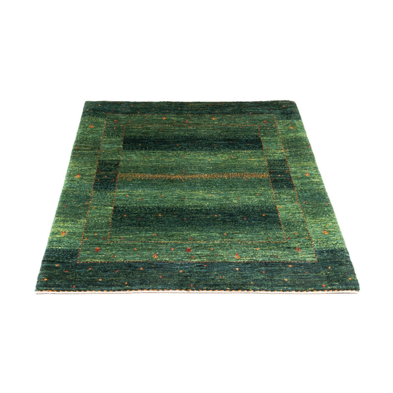 Tapis Gabbeh - Loribaft Persan - 127 x 86 cm - vert