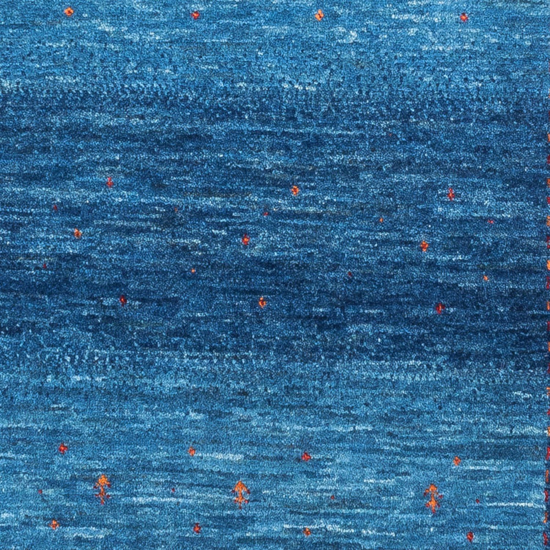 Tapis Gabbeh - Loribaft Persan - 135 x 93 cm - bleu