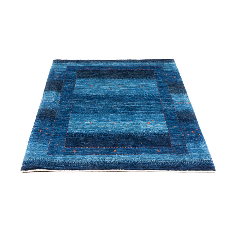 Tapis Gabbeh - Loribaft Persan - 135 x 93 cm - bleu