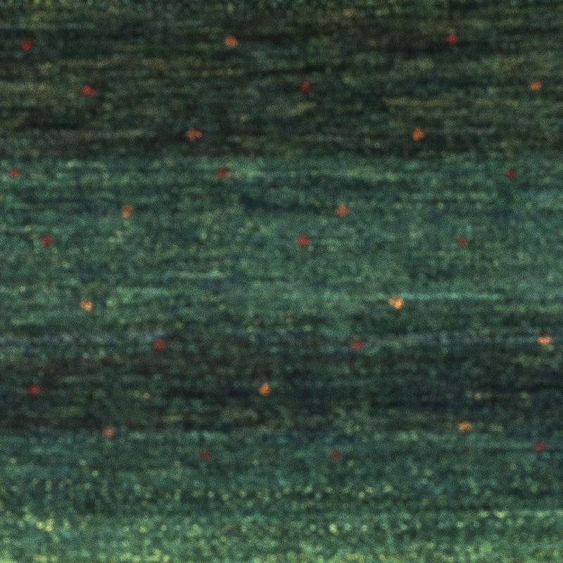 Gabbeh Teppich - Loribaft Perser - 146 x 88 cm - grün