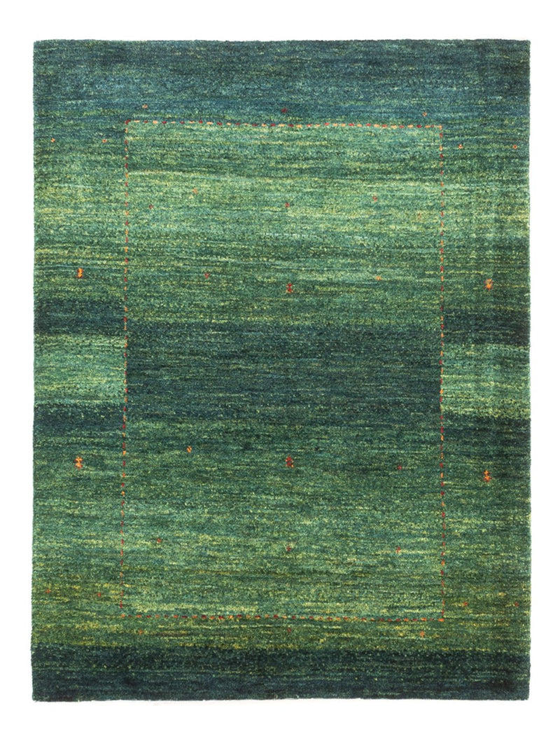 Tapis Gabbeh - Loribaft Persan - 117 x 86 cm - vert