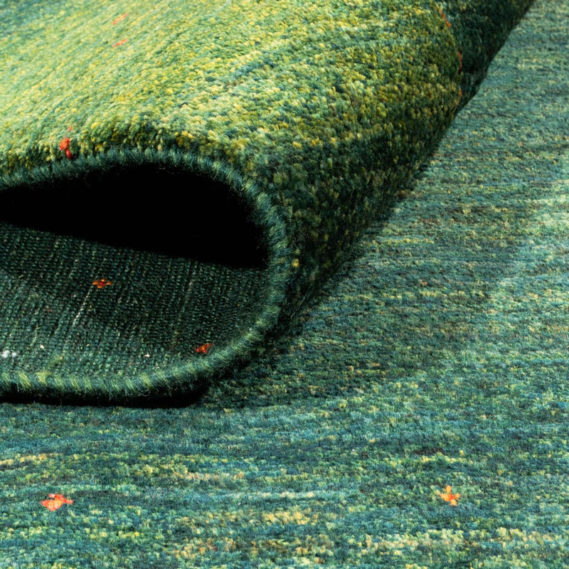 Tapis Gabbeh - Loribaft Persan - 229 x 170 cm - vert