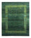 Tapis Gabbeh - Loribaft Persan - 162 x 132 cm - vert