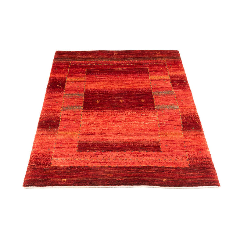 Tapis Gabbeh - Loribaft Persan - 117 x 75 cm - rouge
