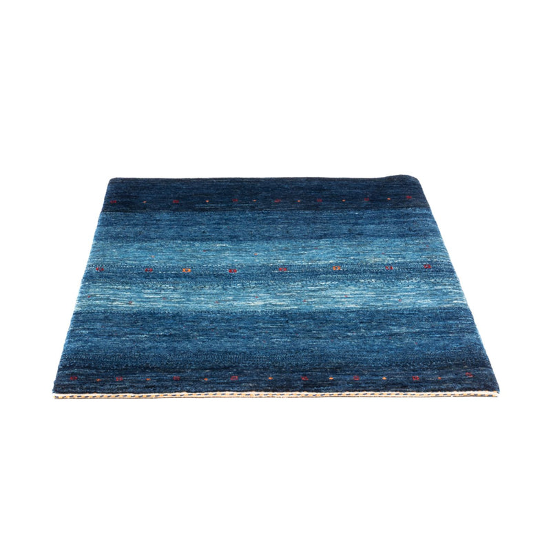 Tapis Gabbeh - Loribaft Persan - 108 x 88 cm - bleu