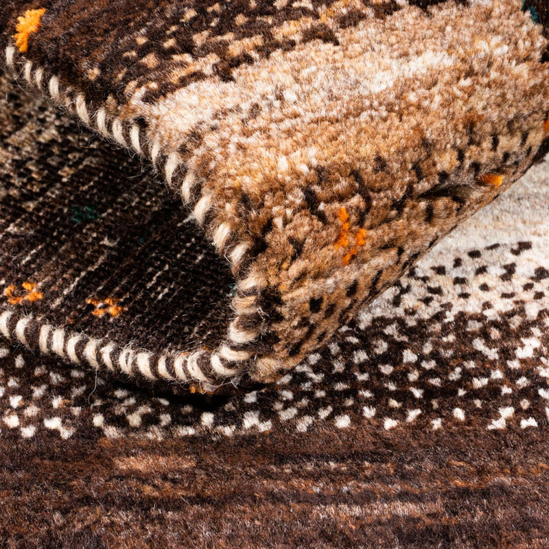 Tapis Gabbeh - Loribaft Persan - 132 x 96 cm - naturel