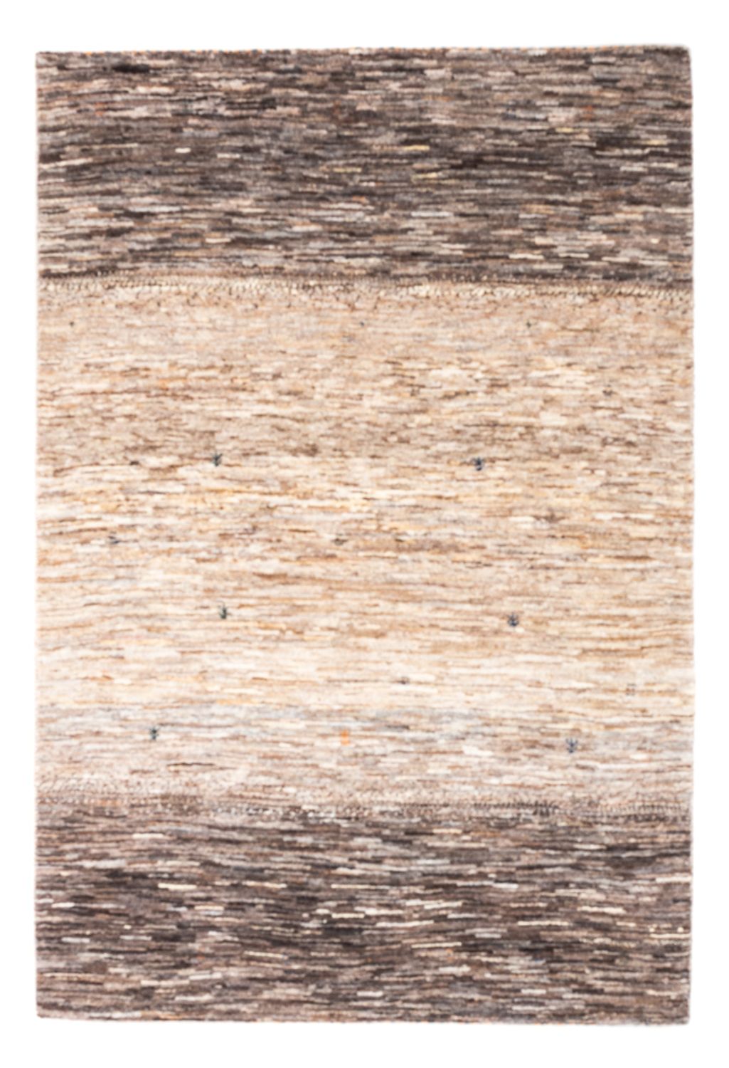 Gabbeh Teppich - Loribaft Perser - 150 x 103 cm - grau