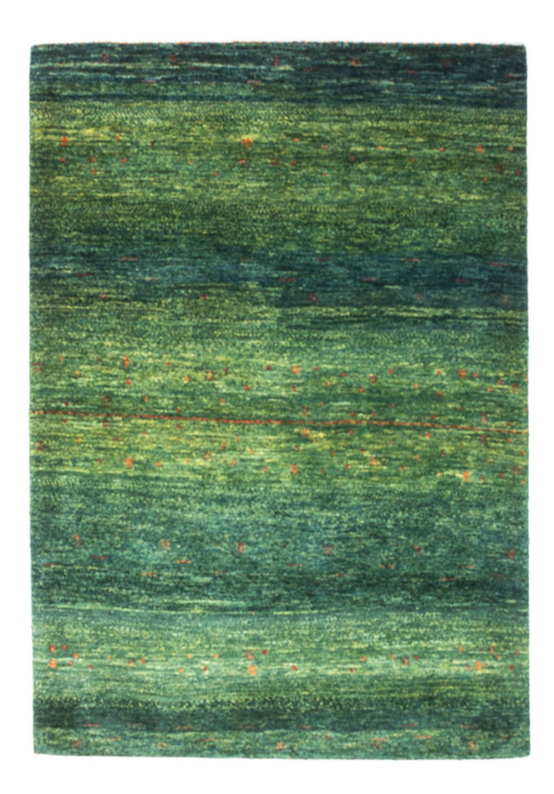 Tapis Gabbeh - Loribaft Persan - 150 x 102 cm - vert