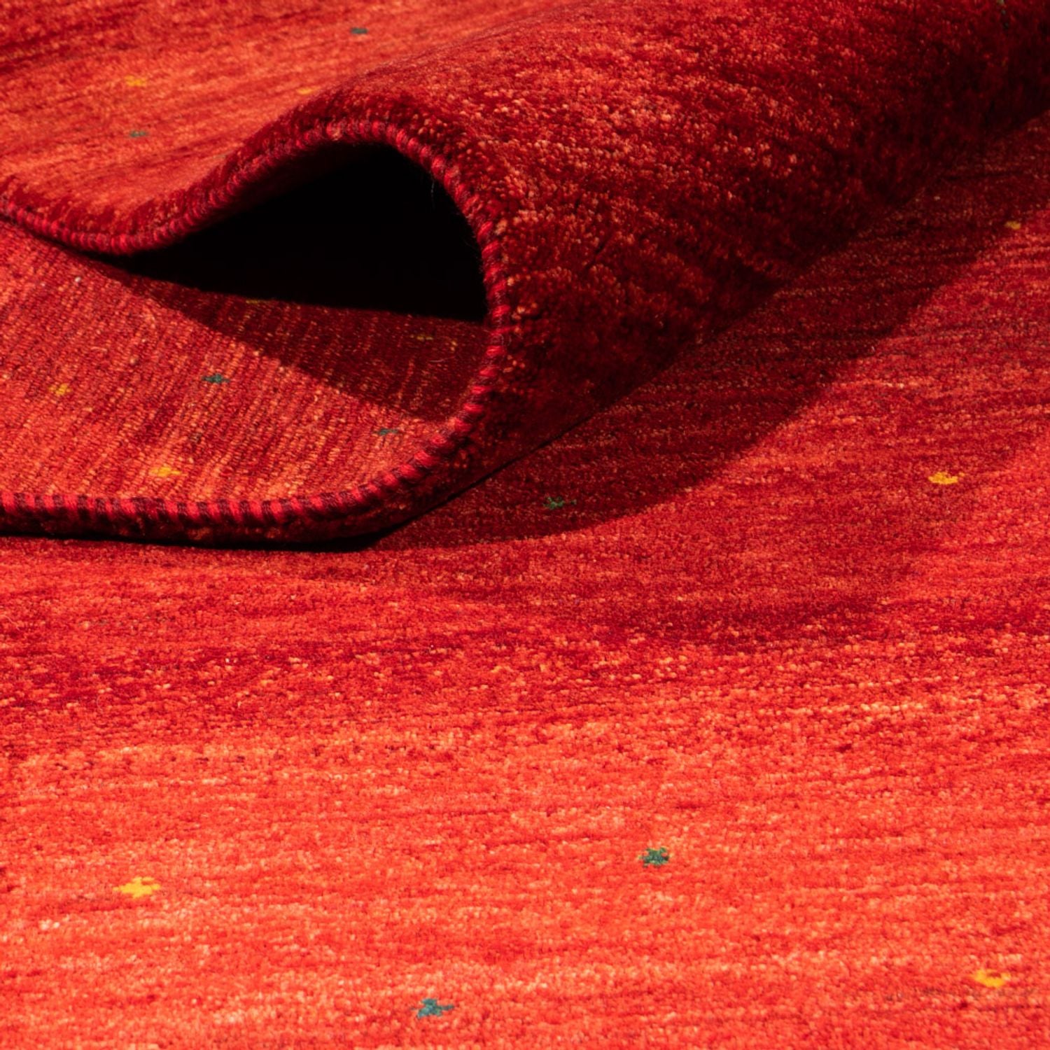 Gabbeh Teppich - Loribaft Perser - 300 x 221 cm - rot