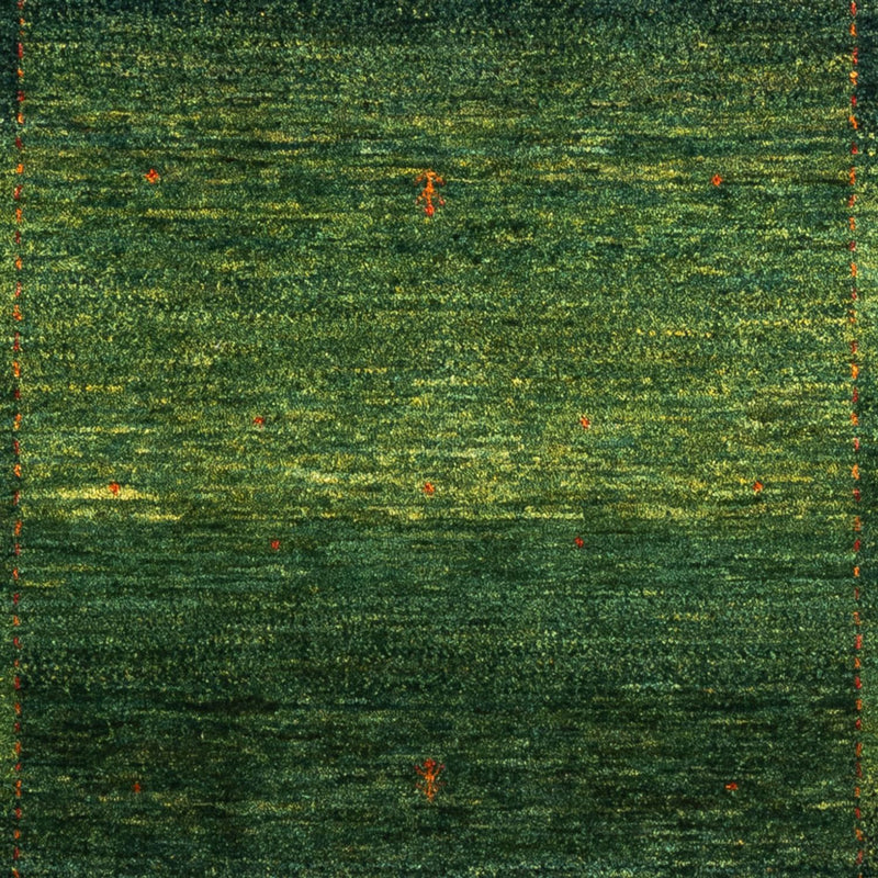 Tapis Gabbeh - Loribaft Persan - 182 x 128 cm - vert