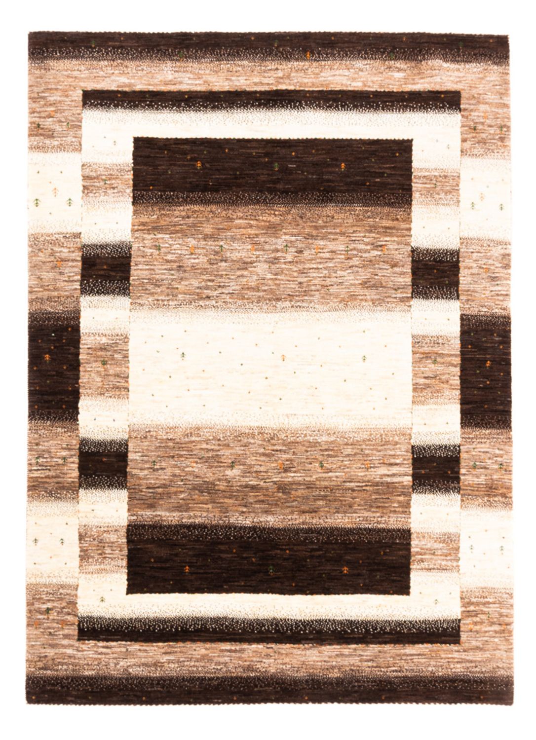 Gabbeh Teppich - Loribaft Perser - 237 x 173 cm - natur