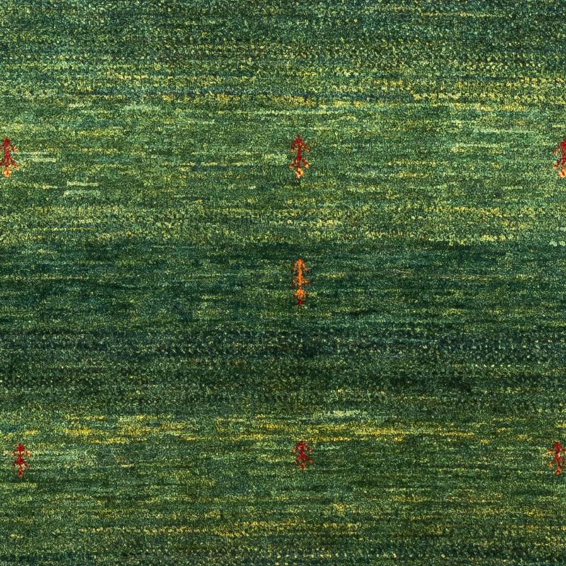 Tapis Gabbeh - Loribaft Persan - 192 x 126 cm - vert