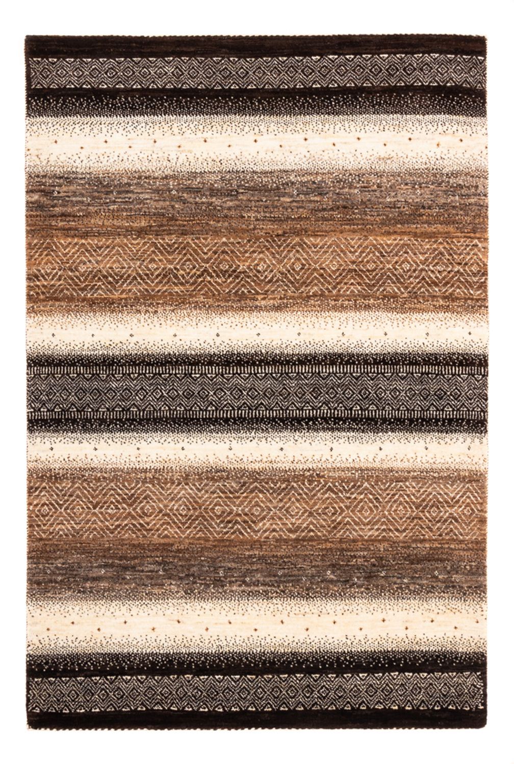 Gabbeh Teppich - Loribaft Perser - 177 x 120 cm - natur