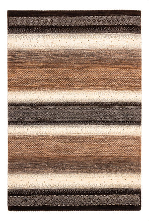 Gabbeh Teppich - Loribaft Perser - 177 x 120 cm - natur