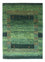 Gabbeh Teppich - Loribaft Perser - 145 x 100 cm - grün