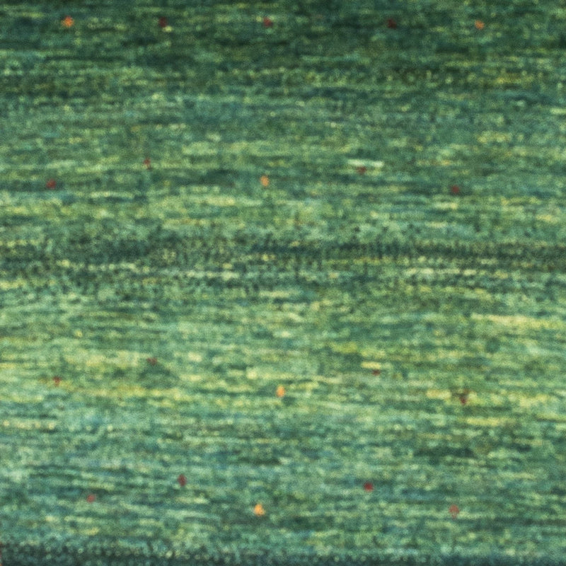 Gabbeh Teppich - Loribaft Perser - 145 x 100 cm - grün