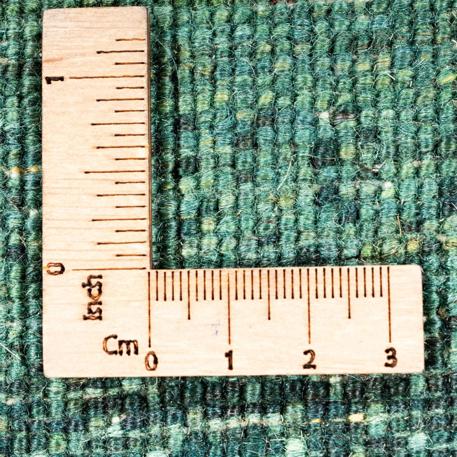 Gabbeh Teppich - Loribaft Perser - 145 x 100 cm - grün
