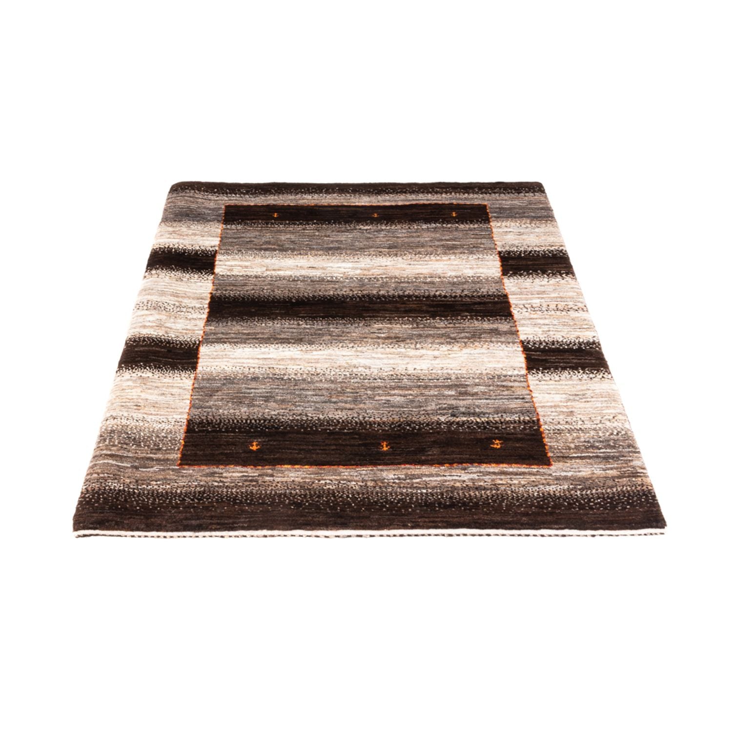 Gabbeh Teppich - Loribaft Perser - 122 x 88 cm - natur