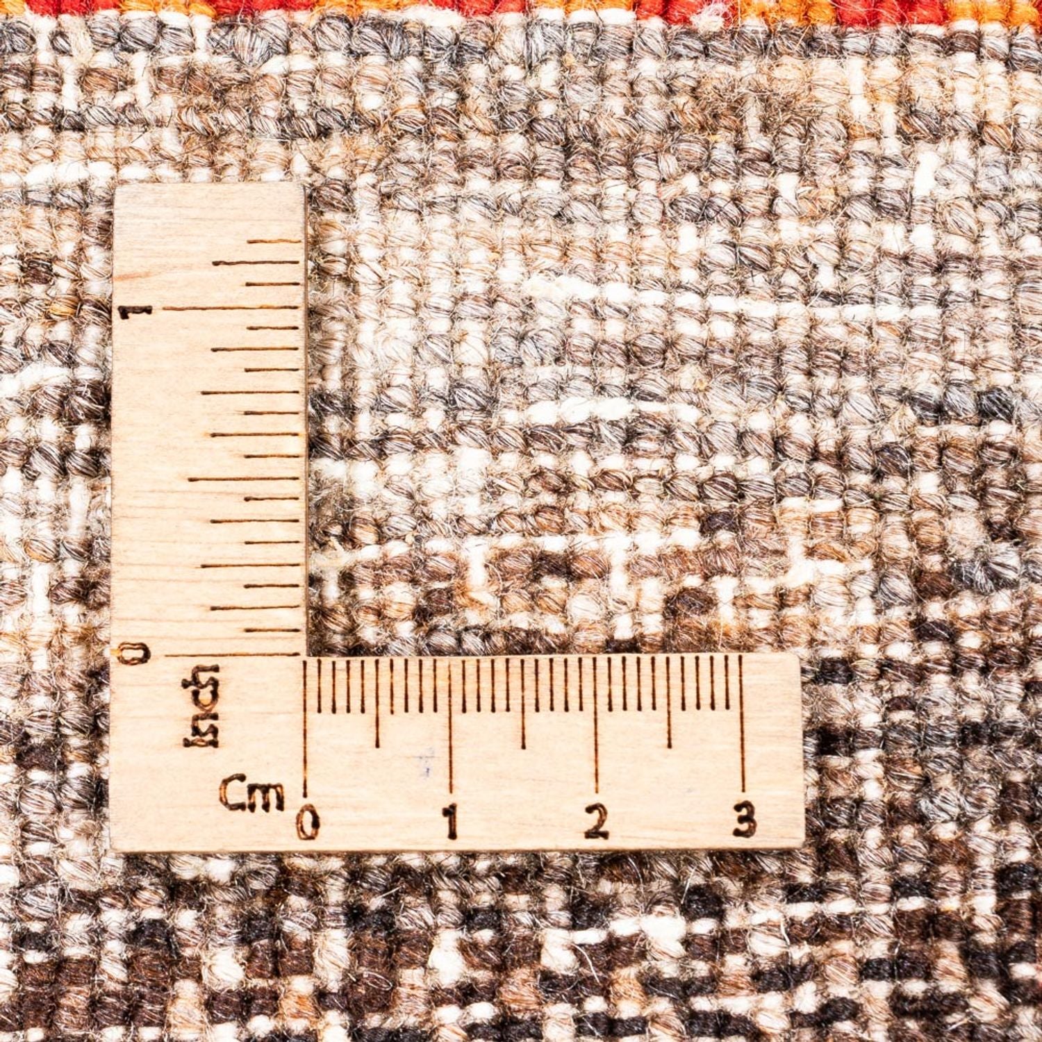 Gabbeh Teppich - Loribaft Perser - 122 x 88 cm - natur
