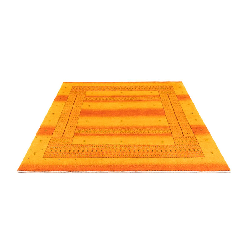 Gabbeh Teppich - Loribaft Perser - 200 x 154 cm - gold