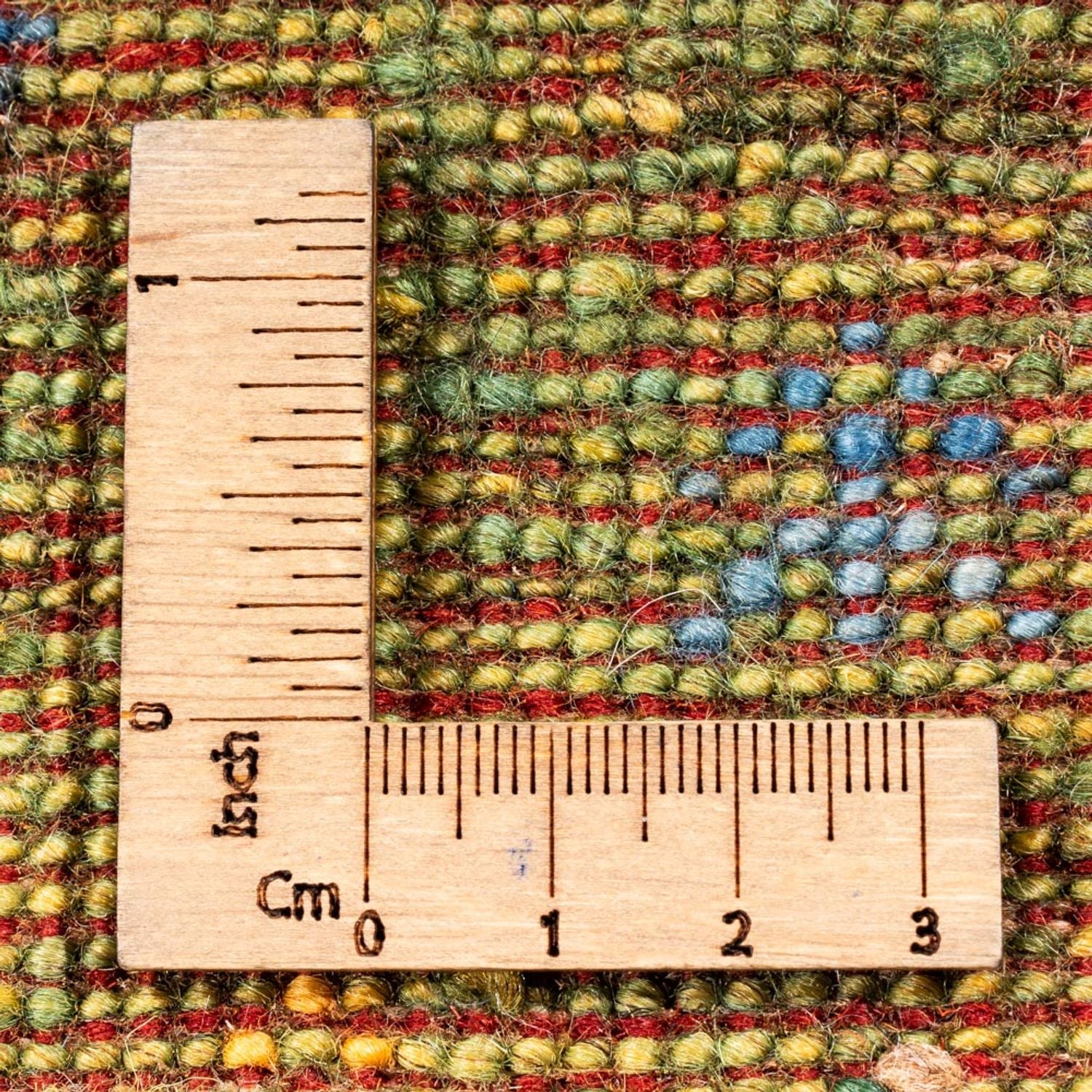 Gabbeh Teppich - Loribaft Perser - Royal - 196 x 148 cm - grün