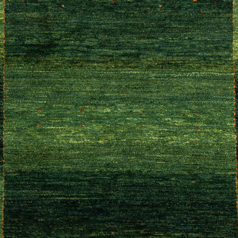 Gabbeh Teppich - Loribaft Perser - 184 x 154 cm - grün