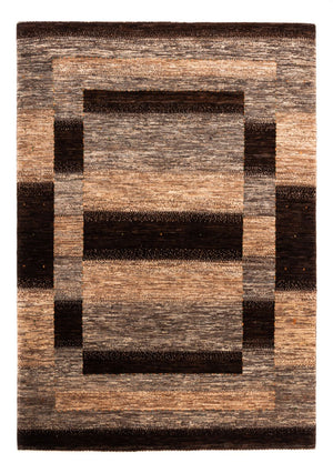 Tapis Gabbeh - Loribaft Persan - 203 x 145 cm - gris