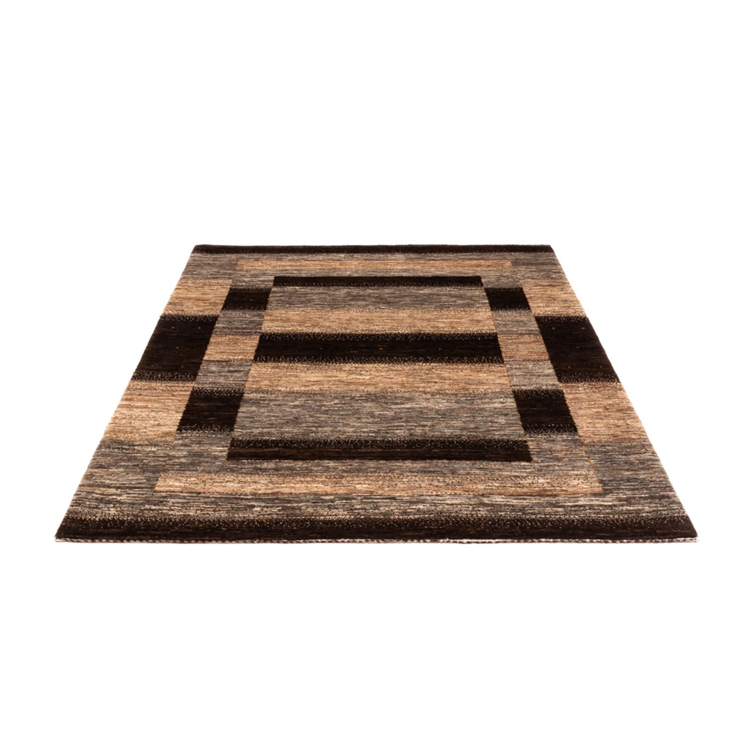 Tapis Gabbeh - Loribaft Persan - 203 x 145 cm - gris