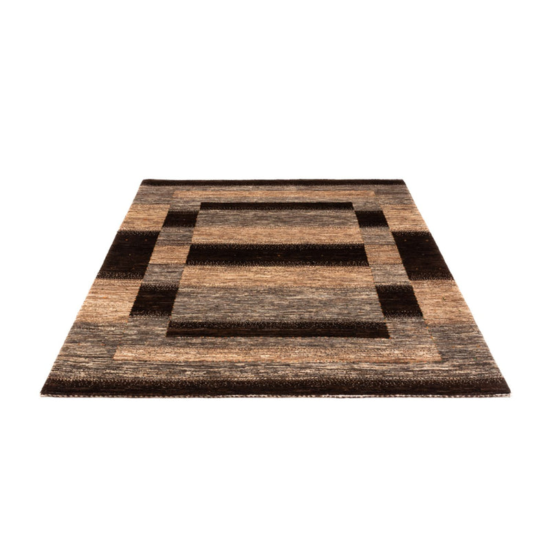 Tapis Gabbeh - Loribaft Persan - 203 x 145 cm - gris