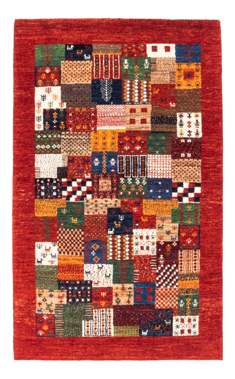 Tapis Gabbeh - Loribaft Persan - Royal - 128 x 80 cm - multicolore