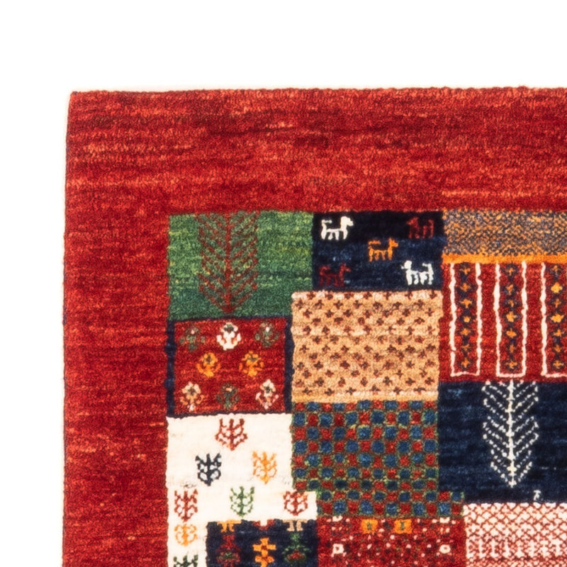 Tapis Gabbeh - Loribaft Persan - Royal - 128 x 80 cm - multicolore