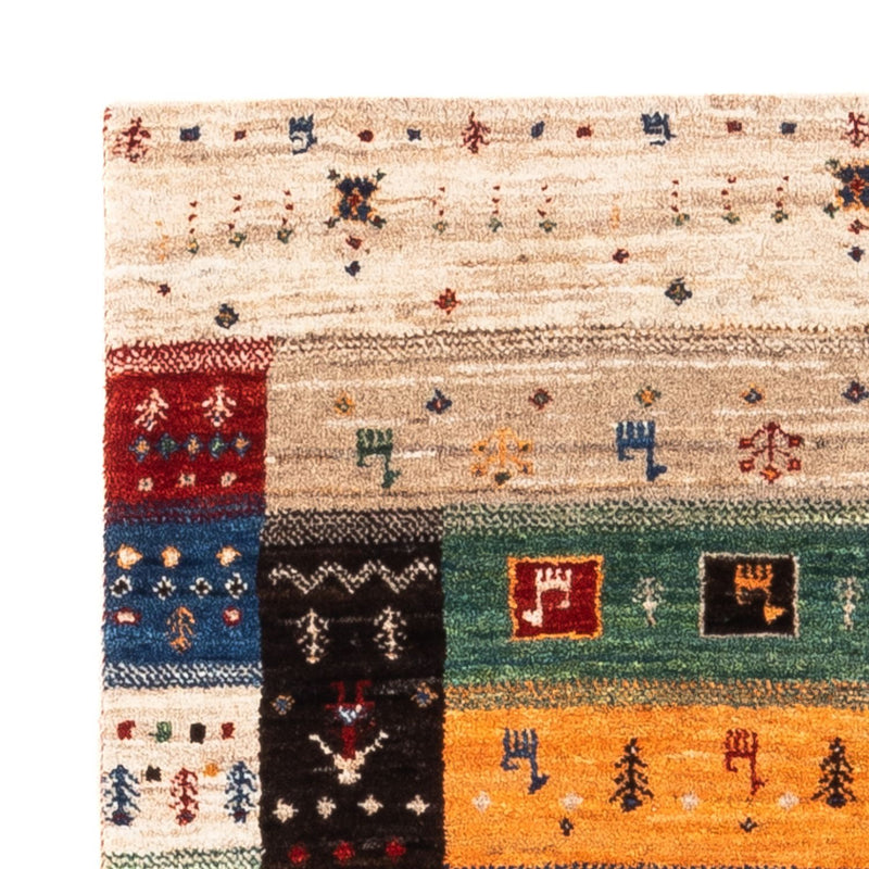 Tapis Gabbeh - Loribaft Persan - Royal - 124 x 83 cm - multicolore