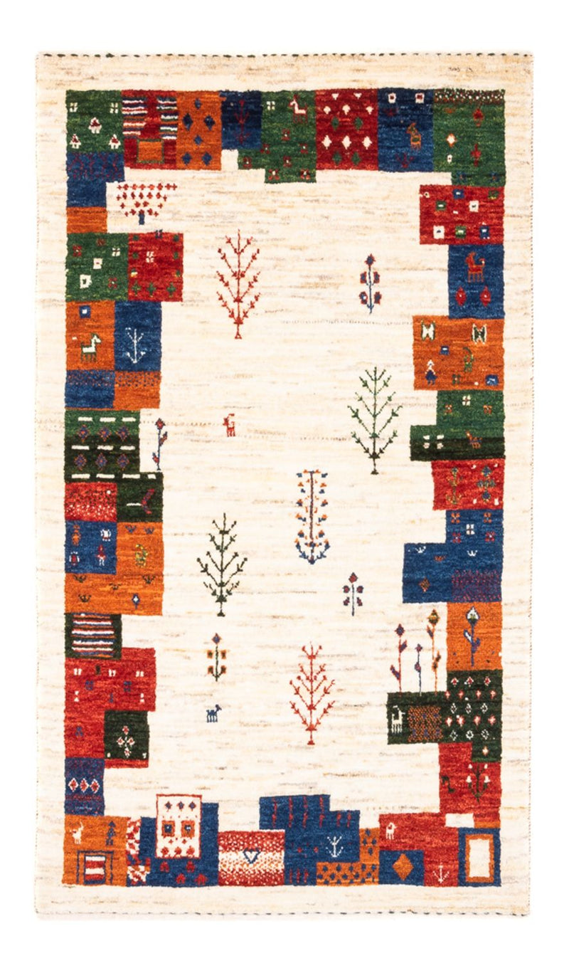 Tapis Gabbeh - Loribaft Persan - Royal - 135 x 83 cm - multicolore