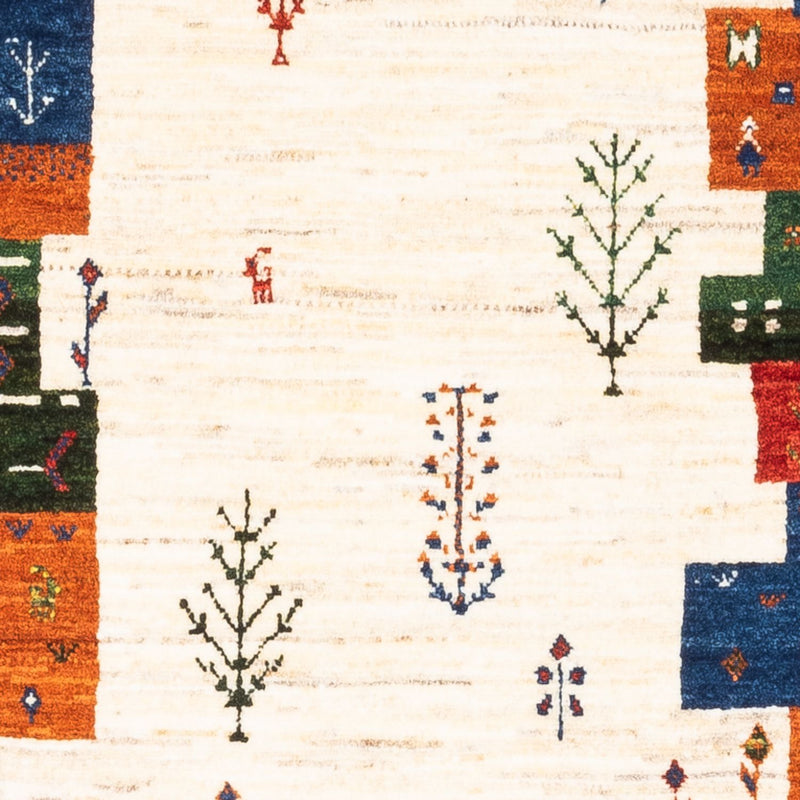 Tapis Gabbeh - Loribaft Persan - Royal - 135 x 83 cm - multicolore