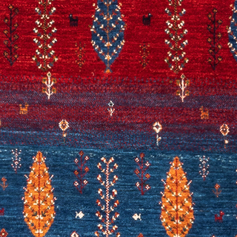 Tapis Gabbeh - Loribaft Persan - Royal - 130 x 82 cm - multicolore