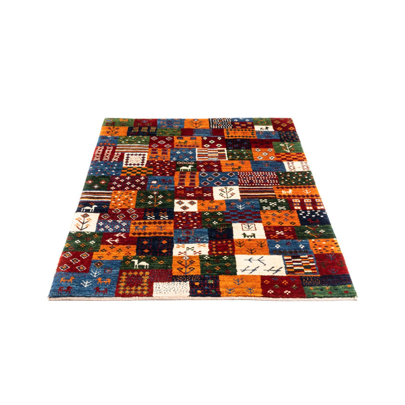 Tapis Gabbeh - Loribaft Persan - Royal - 128 x 87 cm - multicolore