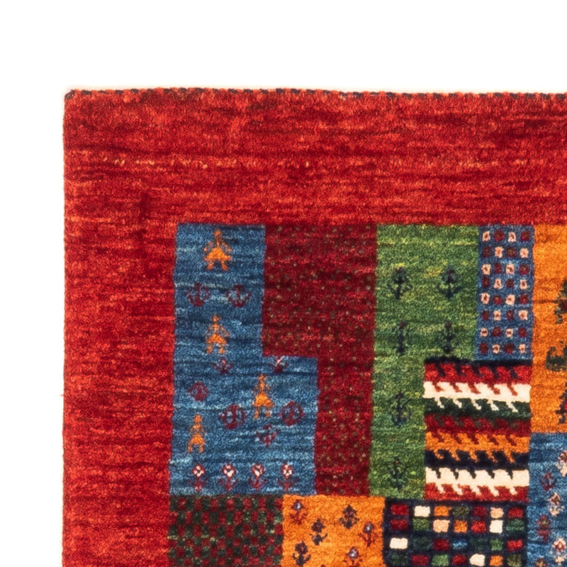 Tapis Gabbeh - Loribaft Persan - Royal - 129 x 81 cm - multicolore