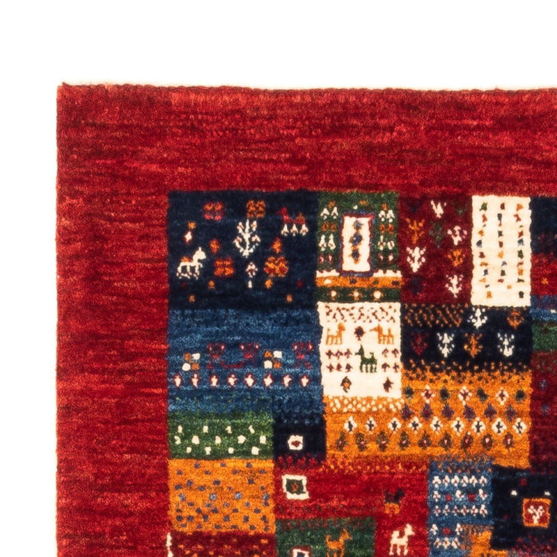 Tapis Gabbeh - Loribaft Persan - Royal - 127 x 84 cm - multicolore