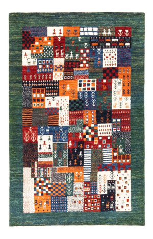 Tapis Gabbeh - Loribaft Persan - Royal - 125 x 83 cm - multicolore