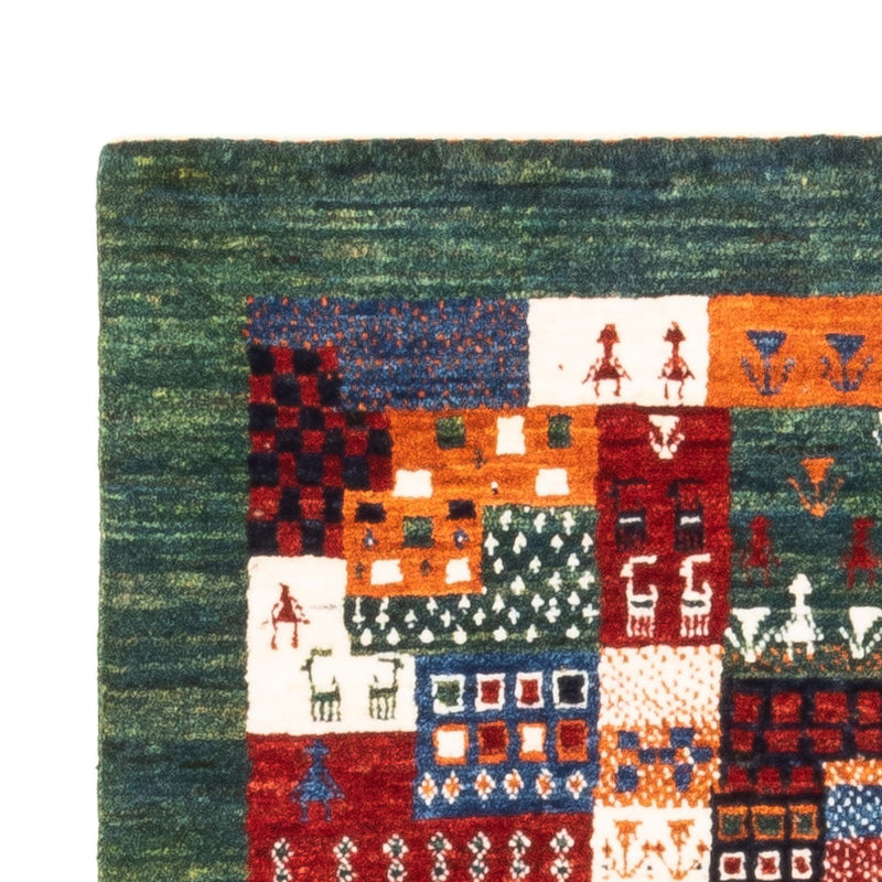 Tapis Gabbeh - Loribaft Persan - Royal - 125 x 83 cm - multicolore