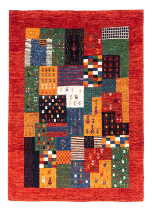 Tapis Gabbeh - Loribaft Persan - Royal - 118 x 84 cm - multicolore
