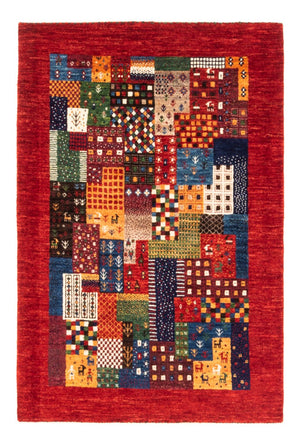 Tapis Gabbeh - Loribaft Persan - Royal - 127 x 88 cm - multicolore