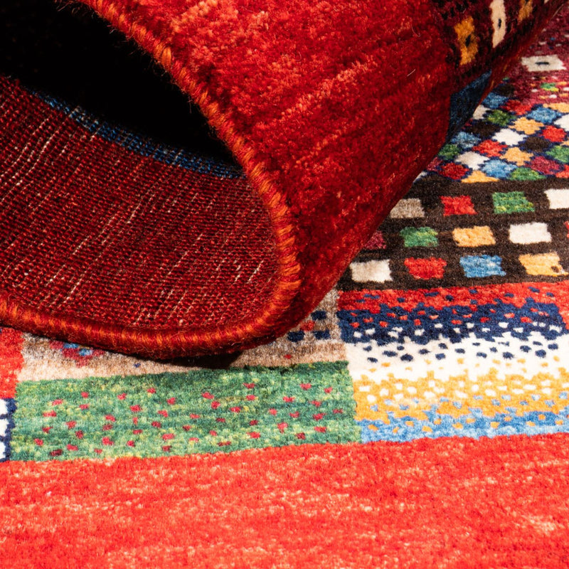 Tapis Gabbeh - Loribaft Persan - Royal - 127 x 88 cm - multicolore