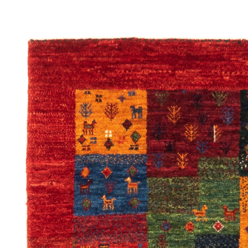 Tapis Gabbeh - Loribaft Persan - Royal - 132 x 82 cm - multicolore