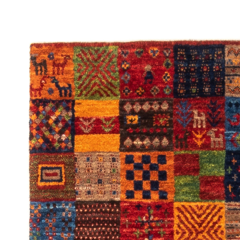 Tapis Gabbeh - Loribaft Persan - Royal - 124 x 80 cm - multicolore